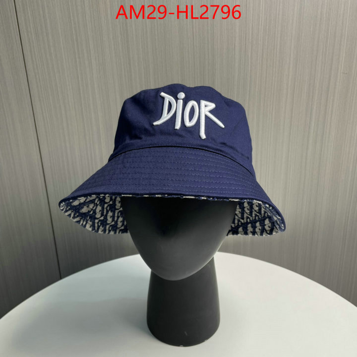 Cap (Hat)-Dior high-end designer ID: HL2796 $: 29USD