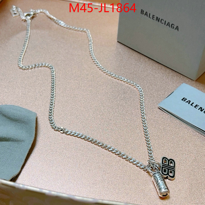 Jewelry-Balenciaga designer fashion replica ID: JL1864 $: 45USD