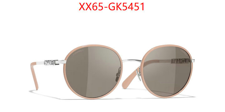 Glasses-Chanel fake designer ID: GK5451 $: 65USD