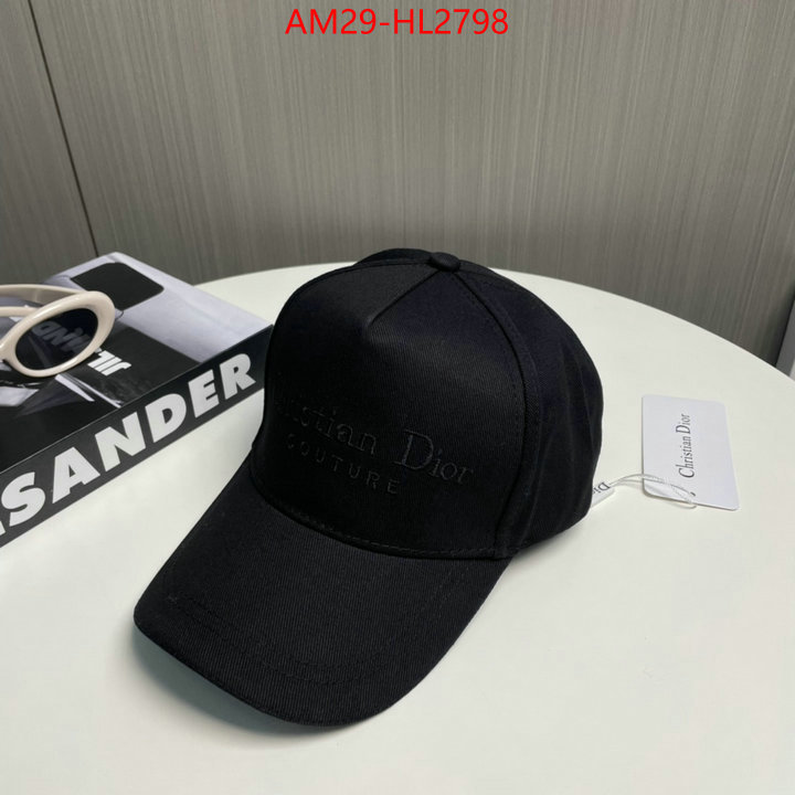 Cap (Hat)-Dior hot sale ID: HL2798 $: 29USD