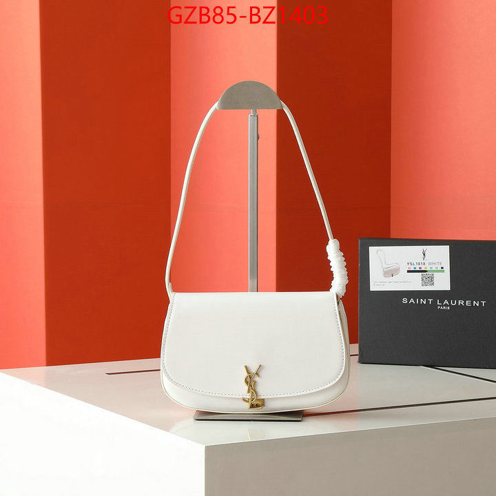 YSL Bags(4A)-Handbag- 2024 perfect replica designer ID: BZ1403 $: 85USD,