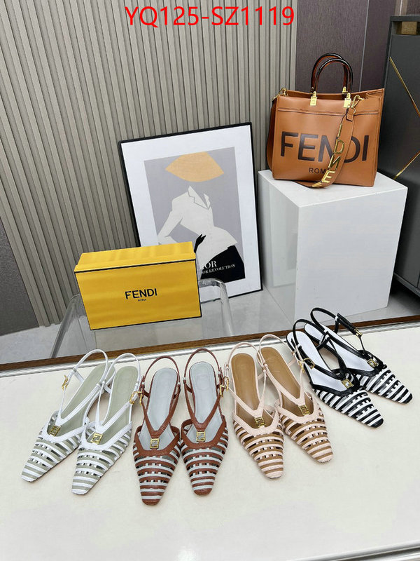 Women Shoes-Fendi best luxury replica ID: SZ1119 $: 125USD