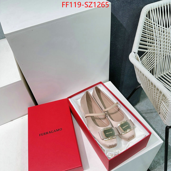 Women Shoes-Ferragamo wholesale replica shop ID: SZ1265 $: 119USD