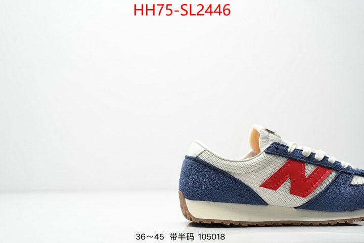 Women Shoes-New Balance exclusive cheap ID: SL2446 $: 75USD