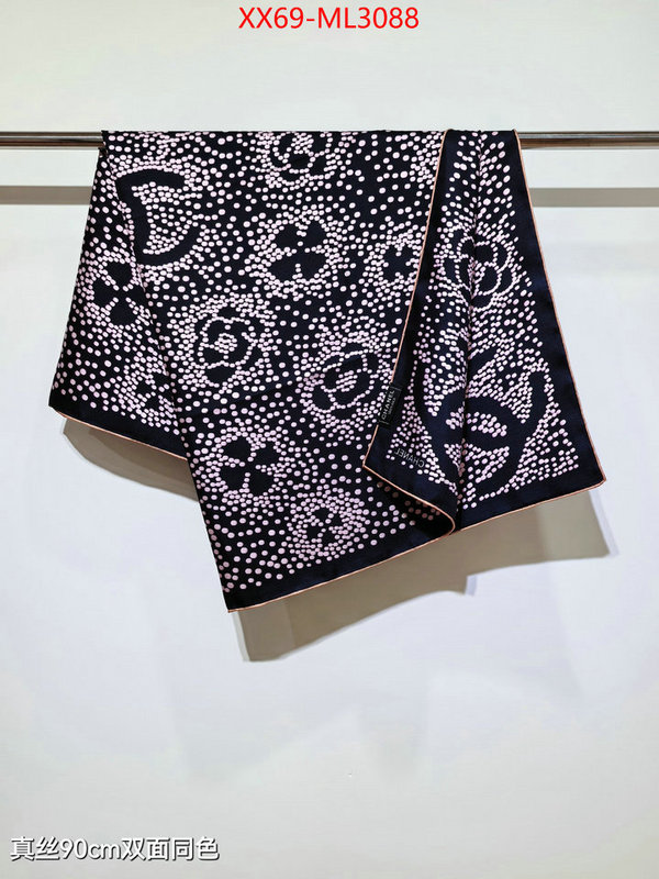 Scarf-Chanel best quality fake ID: ML3088 $: 69USD