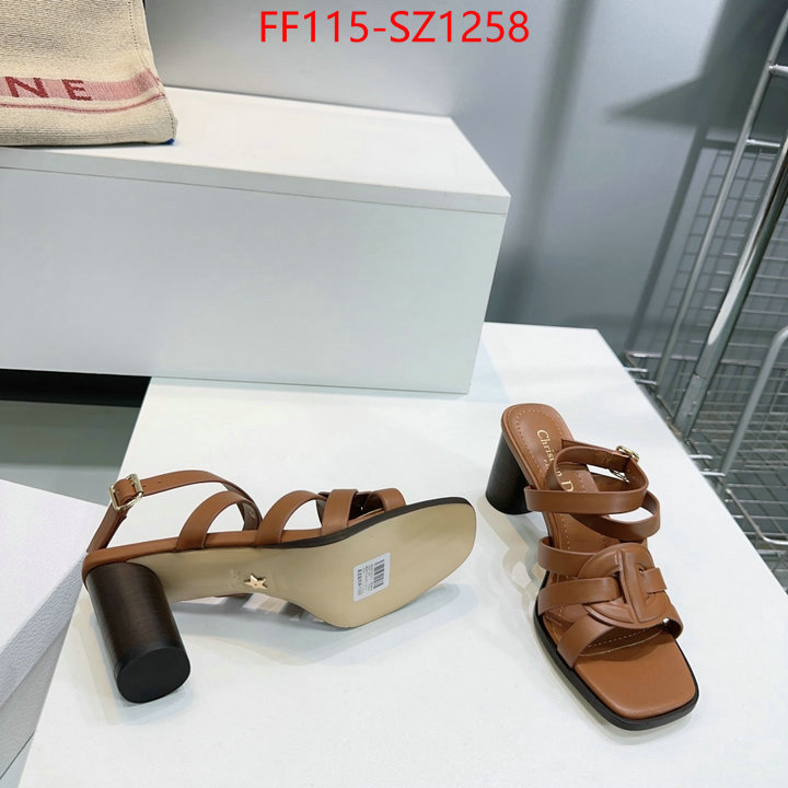 Women Shoes-Dior wholesale 2024 replica ID: SZ1258 $: 115USD