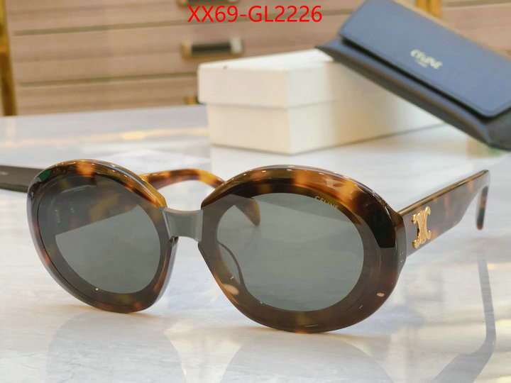 Glasses-CELINE mirror copy luxury ID: GL2226 $: 69USD