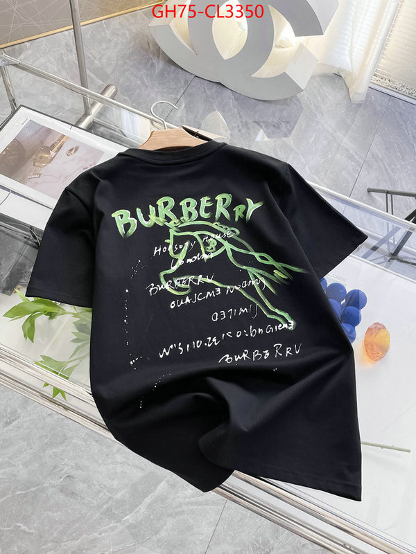 Clothing-Burberry top perfect fake ID: CL3350 $: 75USD