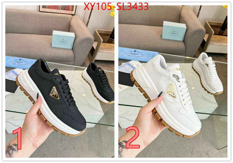 Women Shoes-Prada top quality replica ID: SL3433 $: 105USD