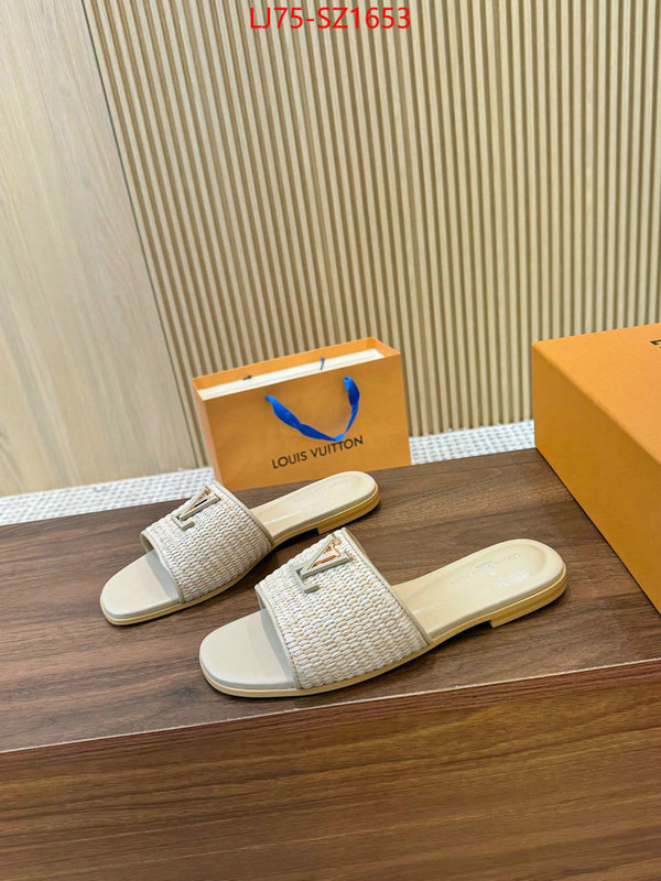 Women Shoes-LV the quality replica ID: SZ1653 $: 75USD