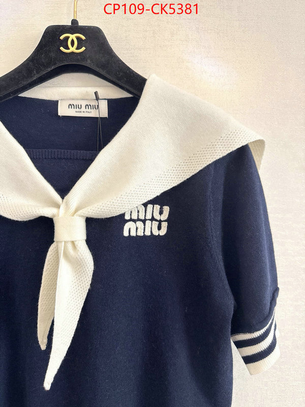 Clothing-MIU MIU we offer ID: CK5381 $: 109USD