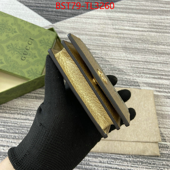 Gucci Bags(TOP)-Wallet- what best replica sellers ID: TL3260 $: 79USD,