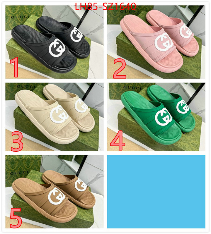 Men Shoes-Gucci what is top quality replica ID: SZ1640 $: 85USD