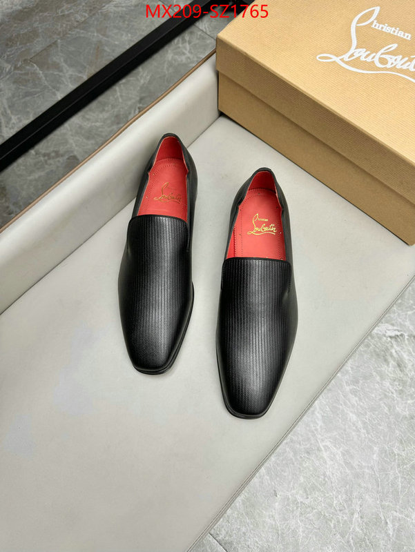 Men Shoes-Christian Louboutin what ID: SZ1765 $: 209USD-shoes yupoo Men Shoes-Christian Louboutin what ID: SZ1765 $: 209USD