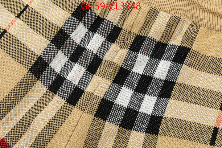 Clothing-Burberry the top ultimate knockoff ID: CL3348 $: 59USD