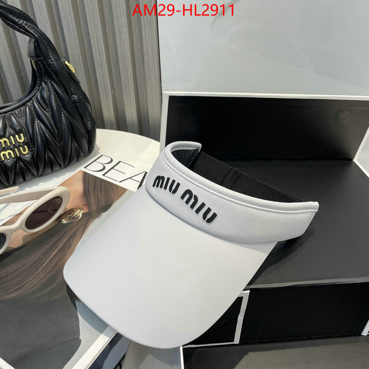 Cap(Hat)-Miu Miu buy cheap replica ID: HL2911 $: 29USD