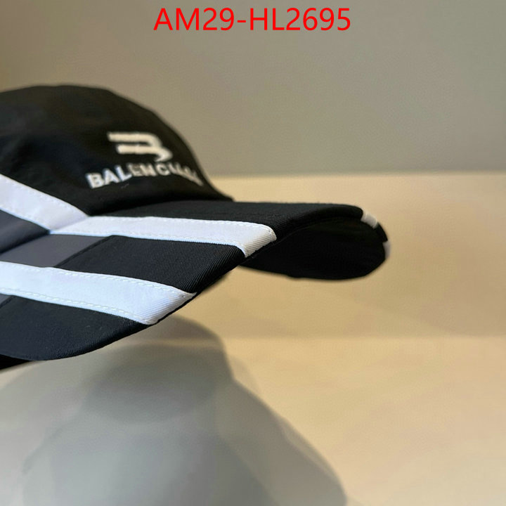 Cap(Hat)-Balenciaga replica designer ID: HL2695 $: 29USD