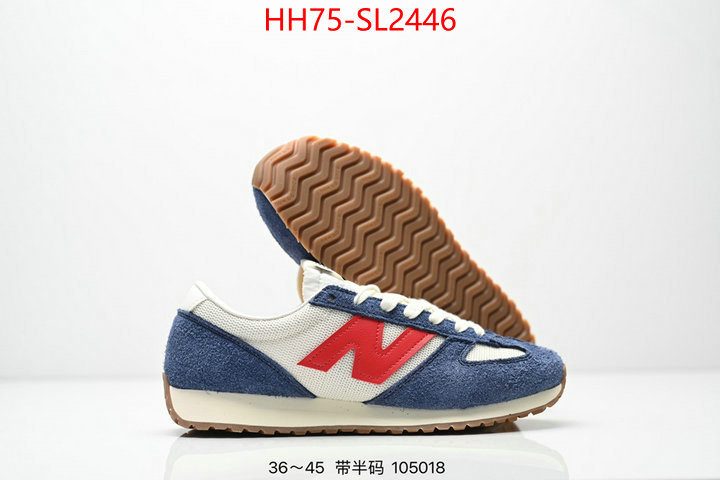 Women Shoes-New Balance exclusive cheap ID: SL2446 $: 75USD