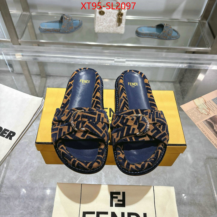 Women Shoes-Fendi designer 1:1 replica ID: SL2097 $: 95USD
