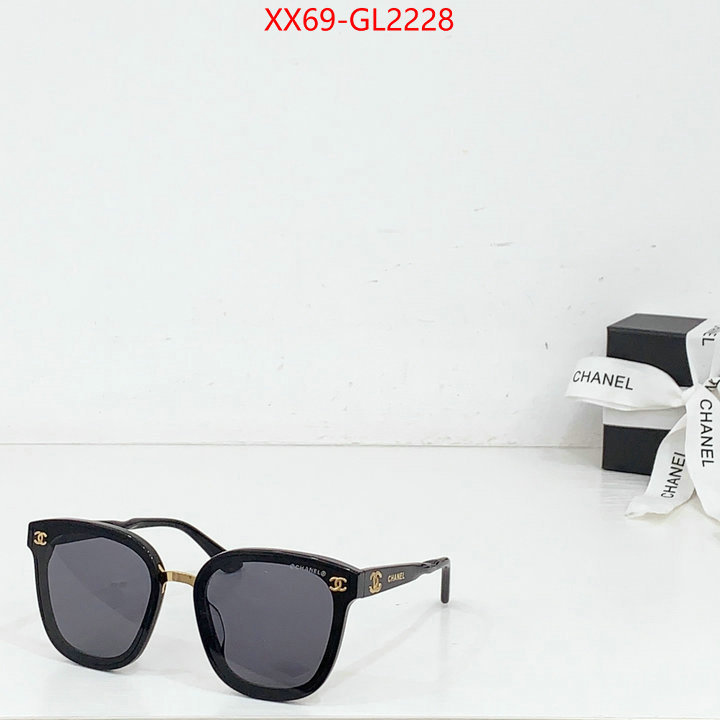 Glasses-Chanel outlet 1:1 replica ID: GL2228 $: 69USD