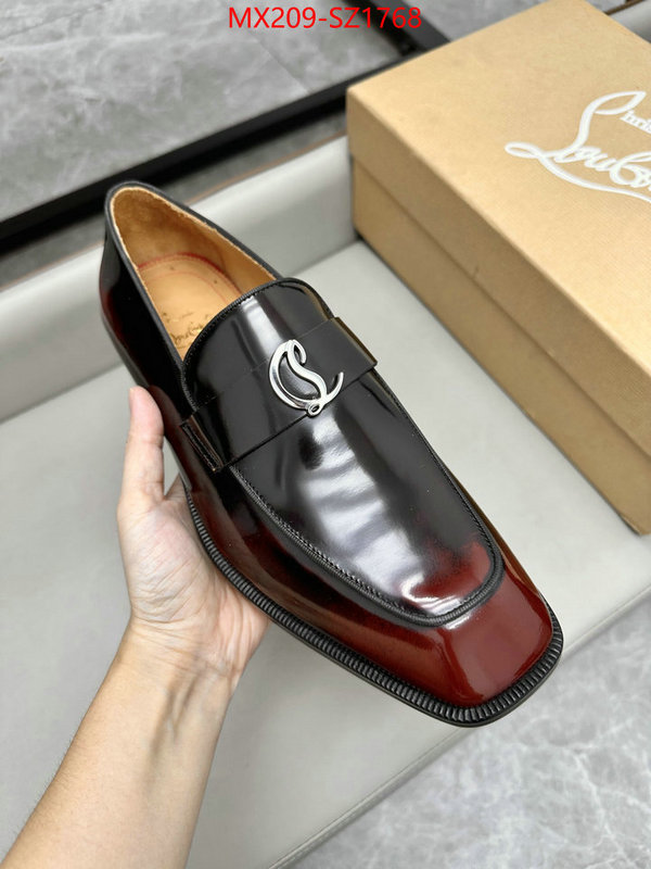 Men Shoes-Christian Louboutin luxury fake ID: SZ1768 $: 209USD-shoes yupoo Men Shoes-Christian Louboutin luxury fake ID: SZ1768 $: 209USD