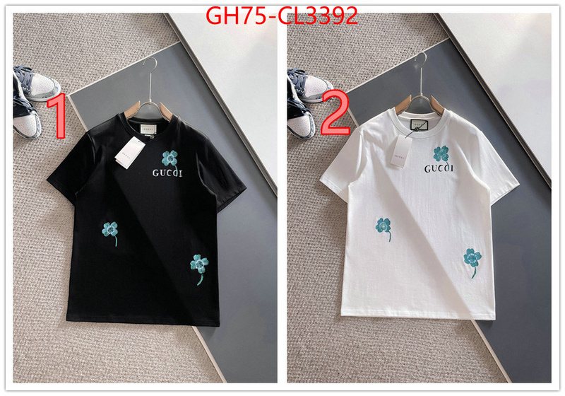 Clothing-Gucci buy luxury 2024 ID: CL3392 $: 75USD