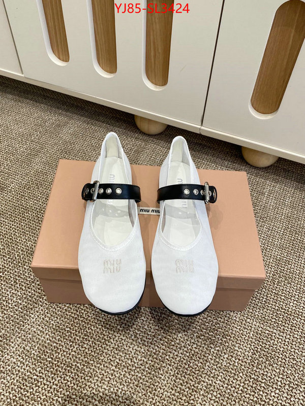 Women Shoes-Miu Miu buy high-quality fake ID: SL3424 $: 85USD
