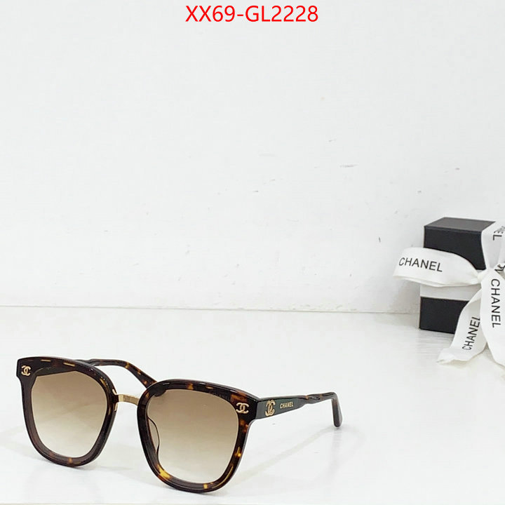 Glasses-Chanel outlet 1:1 replica ID: GL2228 $: 69USD