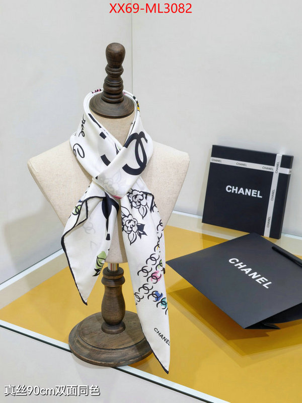 Scarf-Chanel cheap ID: ML3082 $: 69USD