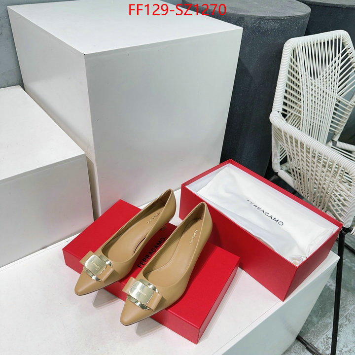Women Shoes-Ferragamo high quality designer replica ID: SZ1270 $: 129USD