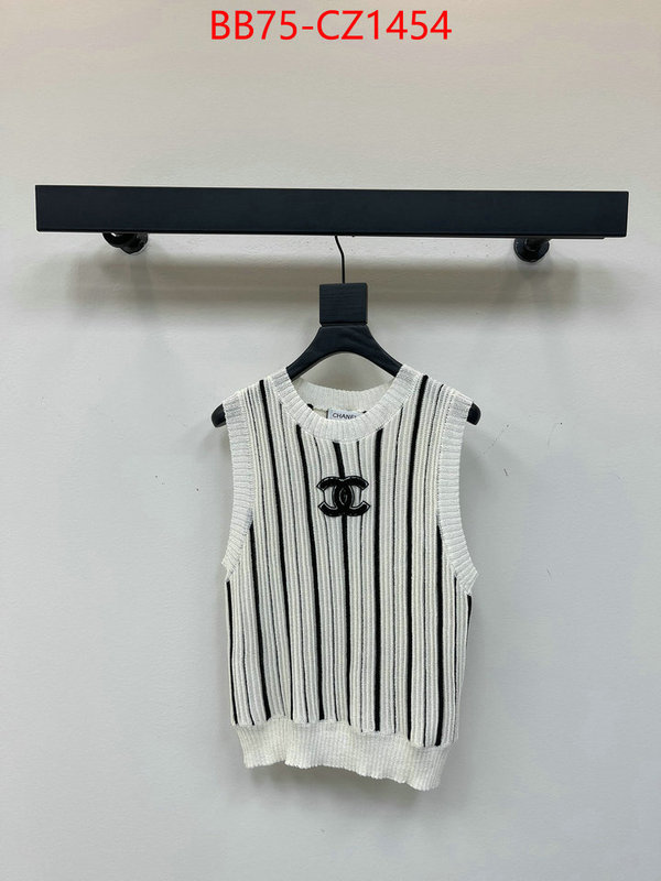 Clothing-Chanel top perfect fake ID: CZ1454 $: 75USD