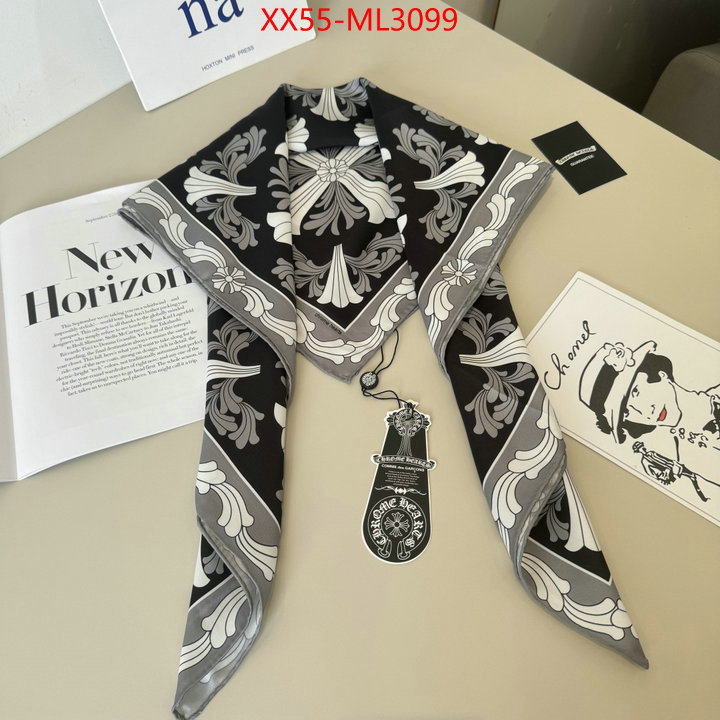 Scarf-Chrome Hearts wholesale sale ID: ML3099 $: 55USD