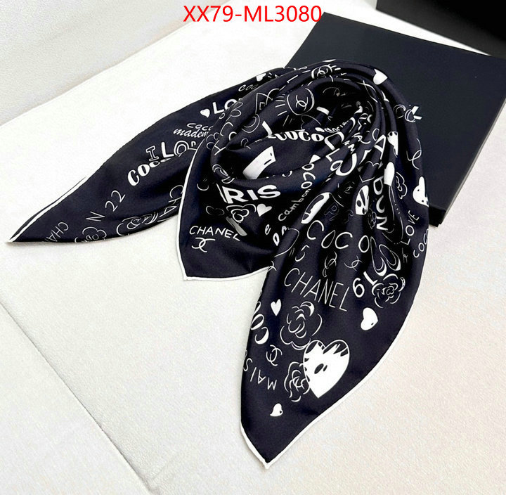 Scarf-Chanel shop now ID: ML3080 $: 79USD