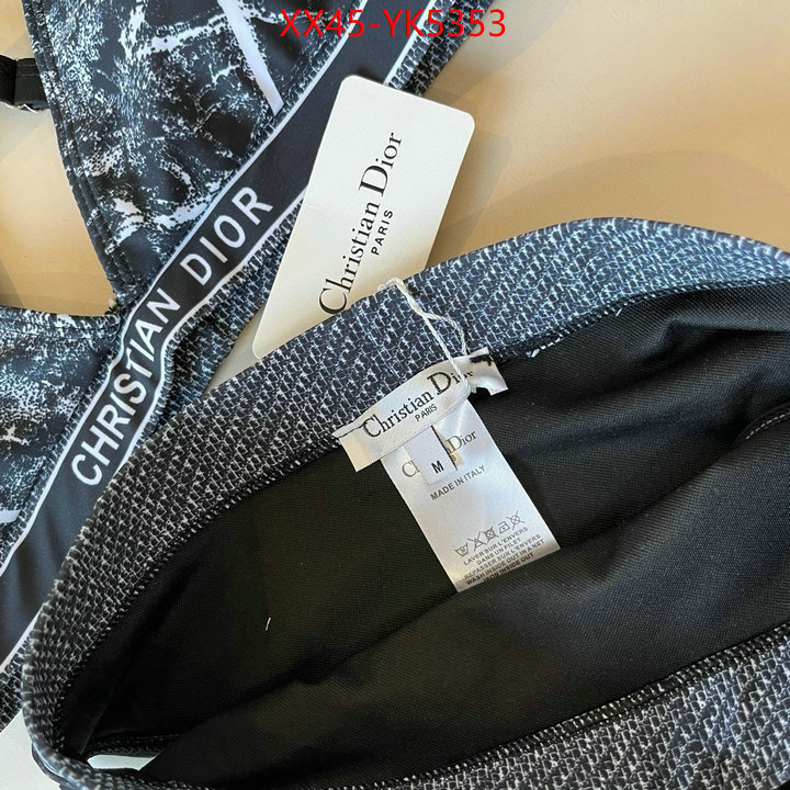 Swimsuit-Dior copy ID: YK5353 $: 45USD