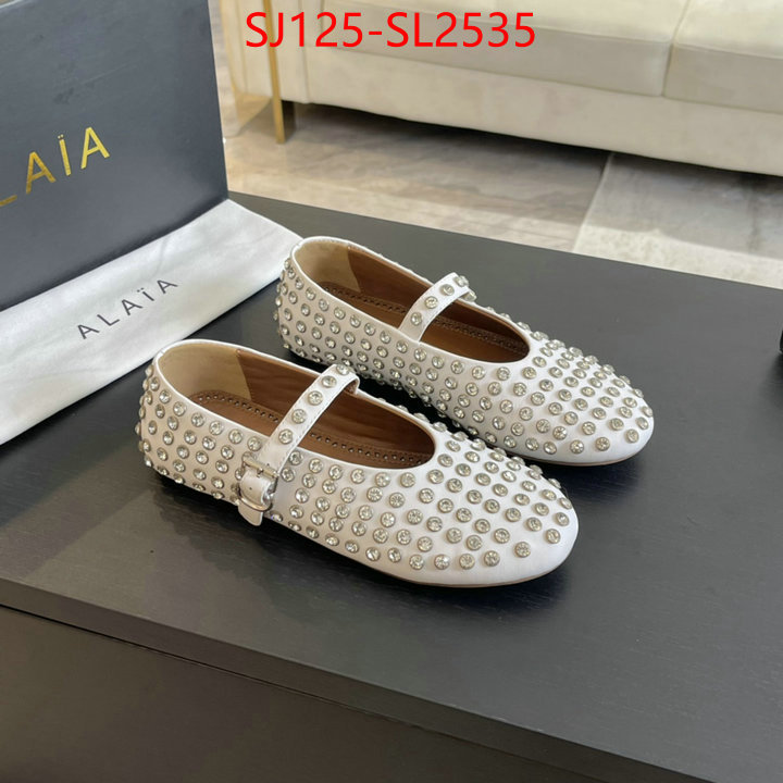 Women Shoes-ALAIA replica 1:1 ID: SL2535 $: 125USD