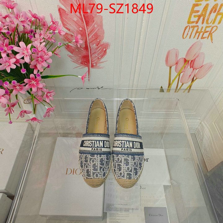 Women Shoes-Dior for sale online ID: SZ1849 $: 79USD