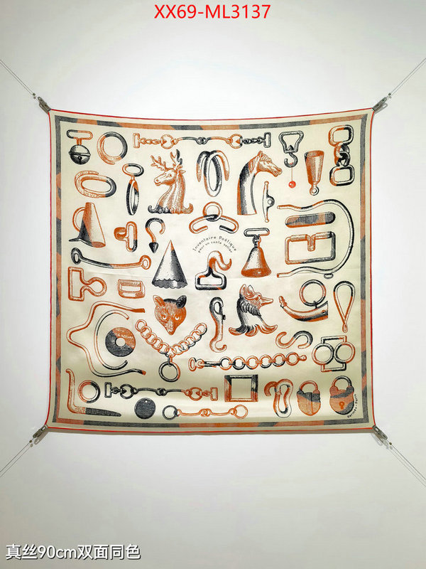Scarf-Hermes buy high-quality fake ID: ML3137 $: 69USD
