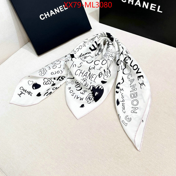 Scarf-Chanel shop now ID: ML3080 $: 79USD