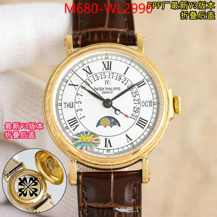 Watch(TOP)-Patek Philippe the best ID: WL2990 $: 680USD