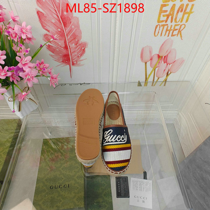 Women Shoes-Gucci 2024 replica wholesale cheap sales online ID: SZ1898 $: 85USD