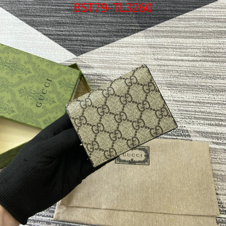Gucci Bags(TOP)-Wallet- what best replica sellers ID: TL3260 $: 79USD,