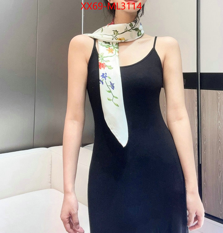 Scarf-Dior 2024 aaaaa replica customize ID: ML3114 $: 69USD