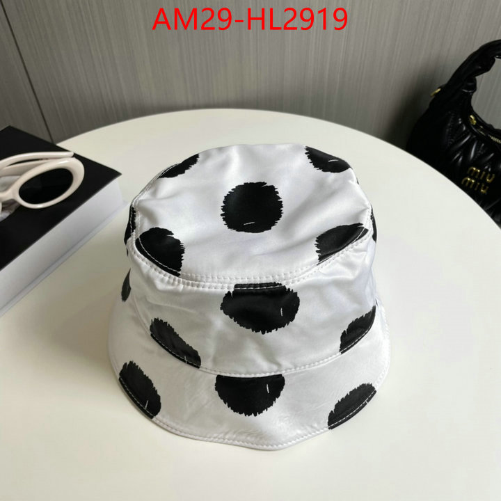 Cap (Hat)-Prada where to buy the best replica ID: HL2919 $: 29USD