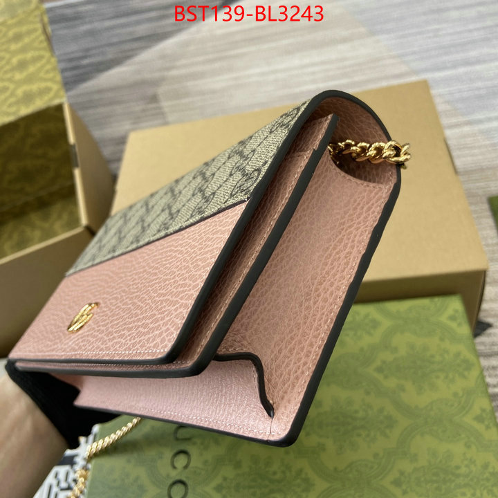 Gucci Bags(TOP)-Crossbody- luxury fake ID: BL3243 $: 139USD,