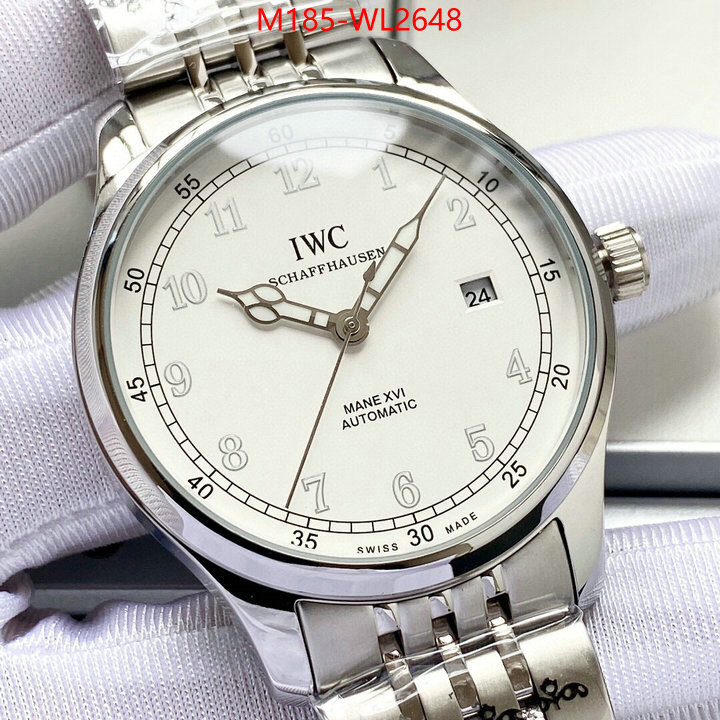 Watch(4A)-IWC replica designer ID: WL2648 $: 185USD-shoes yupoo Watch(4A)-IWC replica designer ID: WL2648 $: 185USD