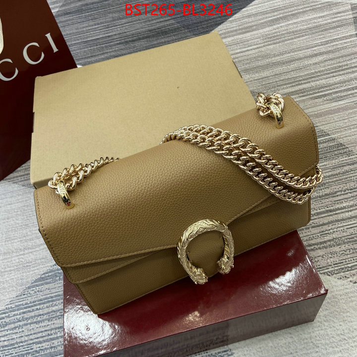 Gucci Bags(TOP)-Dionysus- replica sale online ID: BL3246 $: 265USD,