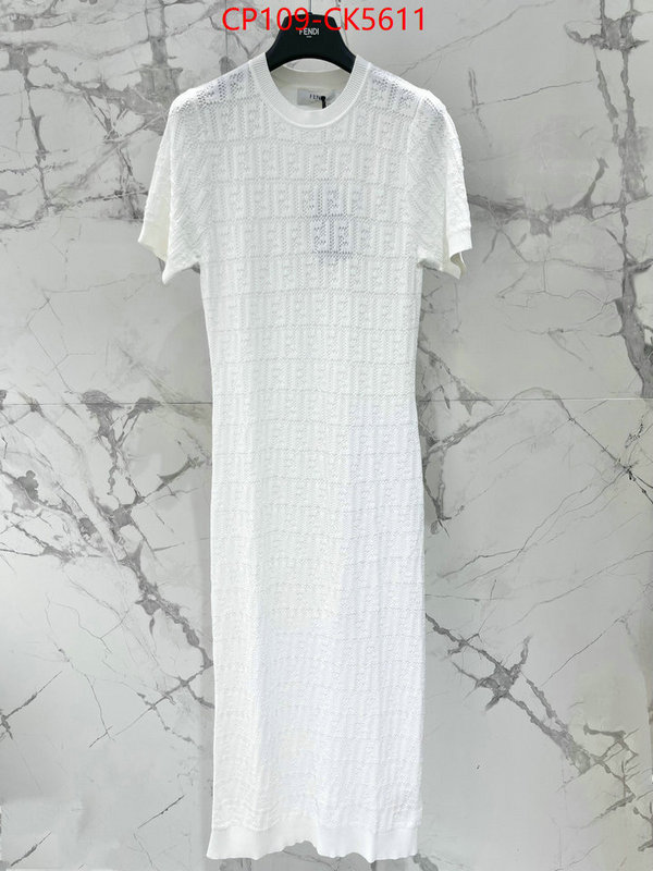 Clothing-Fendi for sale online ID: CK5611 $: 109USD
