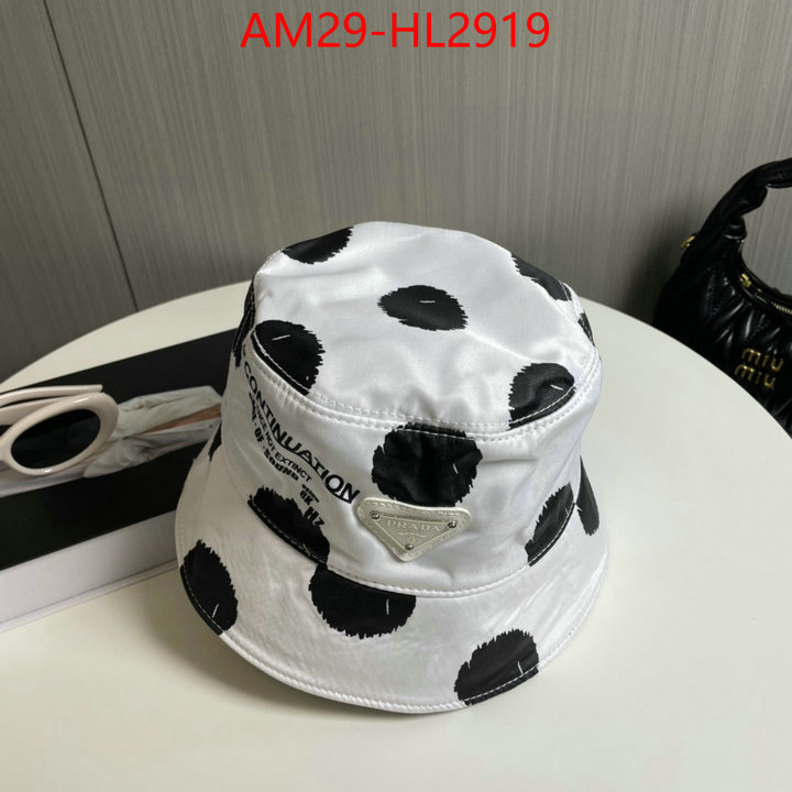 Cap (Hat)-Prada where to buy the best replica ID: HL2919 $: 29USD
