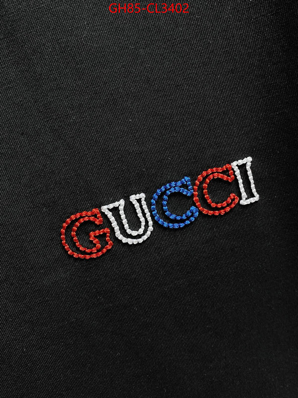 Clothing-Gucci shop designer replica ID: CL3402 $: 85USD