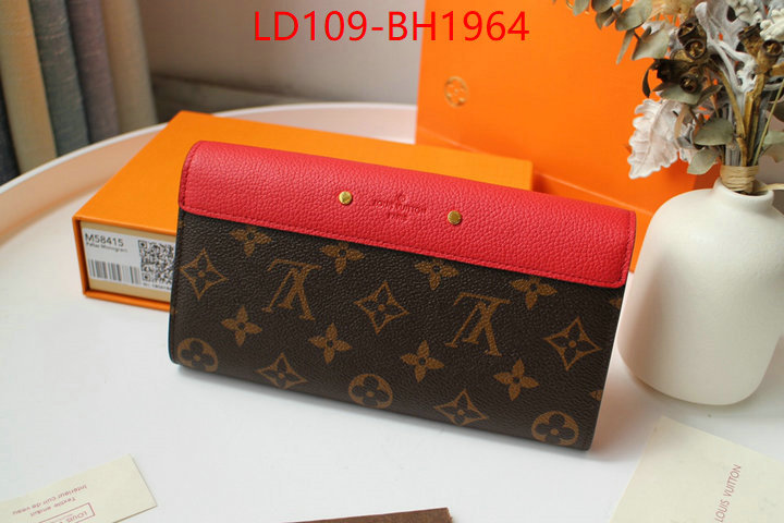 LV Bags(TOP)-Wallet the top ultimate knockoff ID: BH1964 $: 109USD,